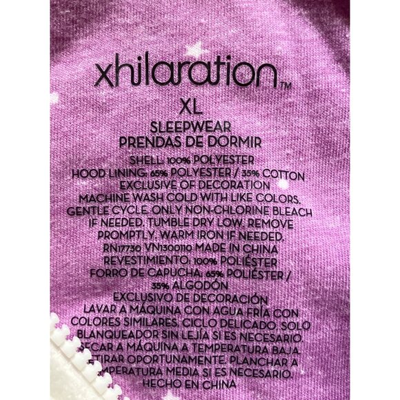 Unicorn One Piece Sleepwear Halloween Costume Cream White XL - Picture 7 of 8